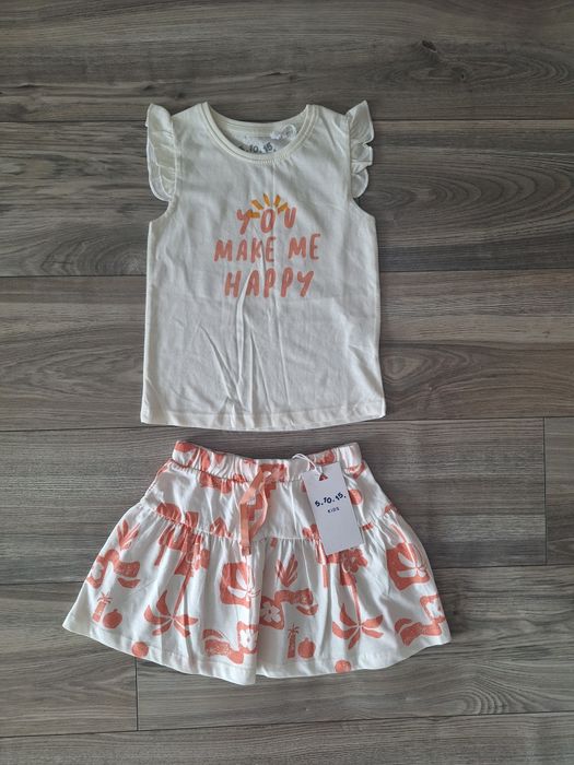 Komplet dziewczęcy nowy 98/104