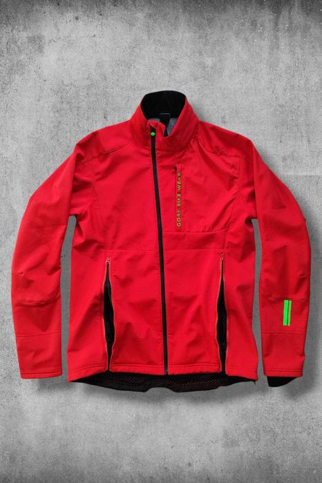 Męska kurtka kolarska gravel szosa enduro GORE Bike Windstopper r. L