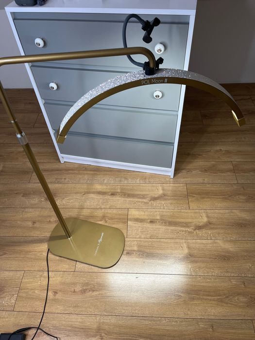 Lampa POL moon II  złota z cyrkoniami