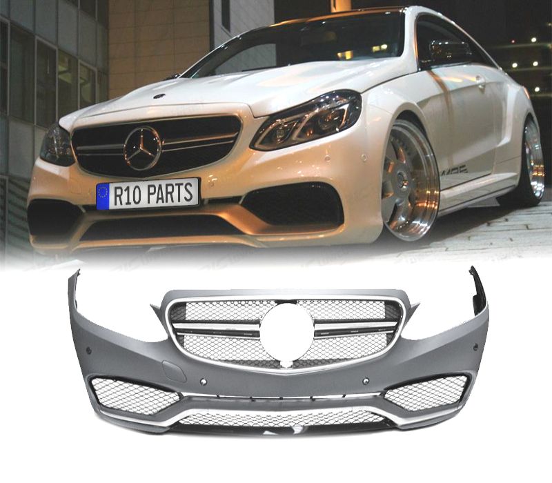 PARA-CHOQUES FRONTAL MERCEDES CLASE E W212 13-16 LOOK AMG E63 PDC