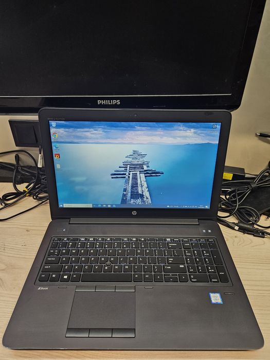 Игровой HP Zbook 15 G4 i7-7700HQ/16Gb/512Gb m.2 nvme/Nvidia M1200 4Gb/15.6" IPS