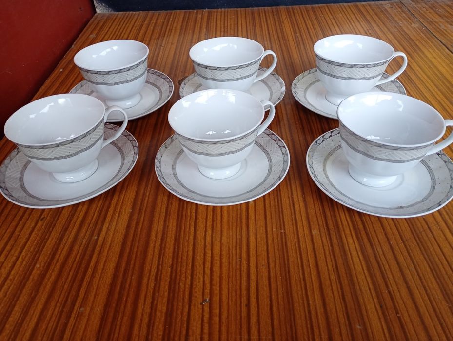 6 osobowy komplet filiżanek z Japońskiej porcelany