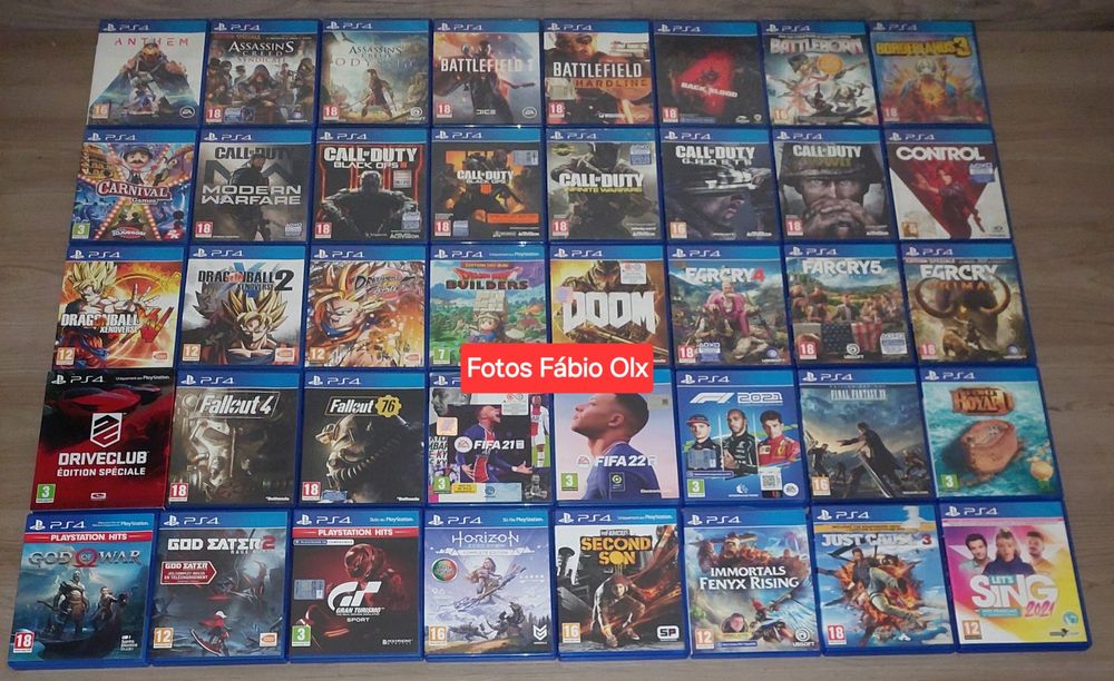Jogos Ps4 Originais Novos & Usados Ler Anúncio ( Desde 10€) Compatível Com Ps5