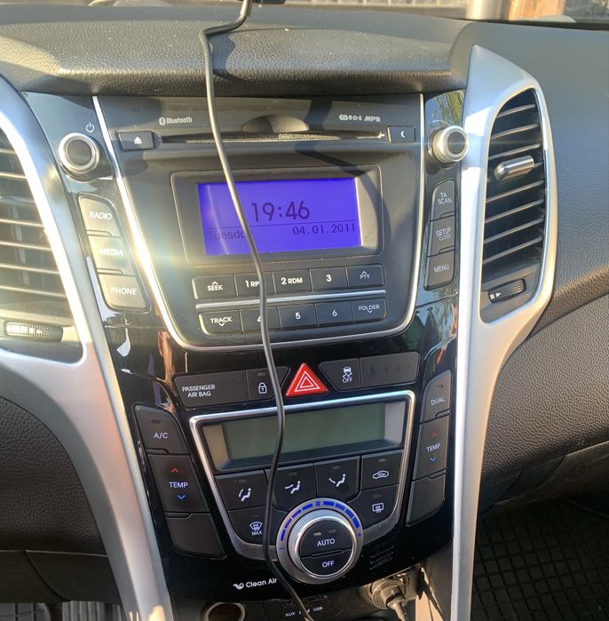 Штатна магнітола hyundai i30