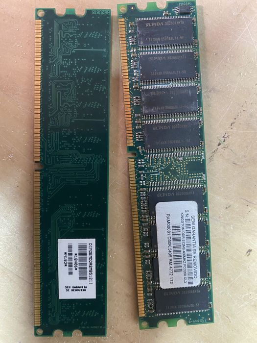 Memorias Pc diverssas