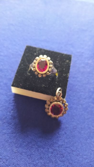 Anéis de prata contrastada