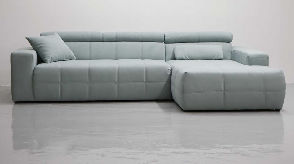 TKA Narożnik regulowane zagłówki szałwiowy kolor rogówka kanapa sofa