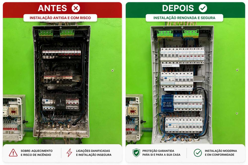 Eletricista em Braga - Avarias - Reparações - Iluminação