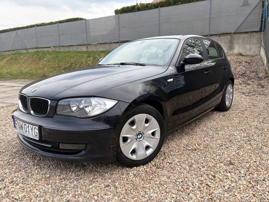 BMW 1 2.0 diesel 2007r. 5-drzwi
