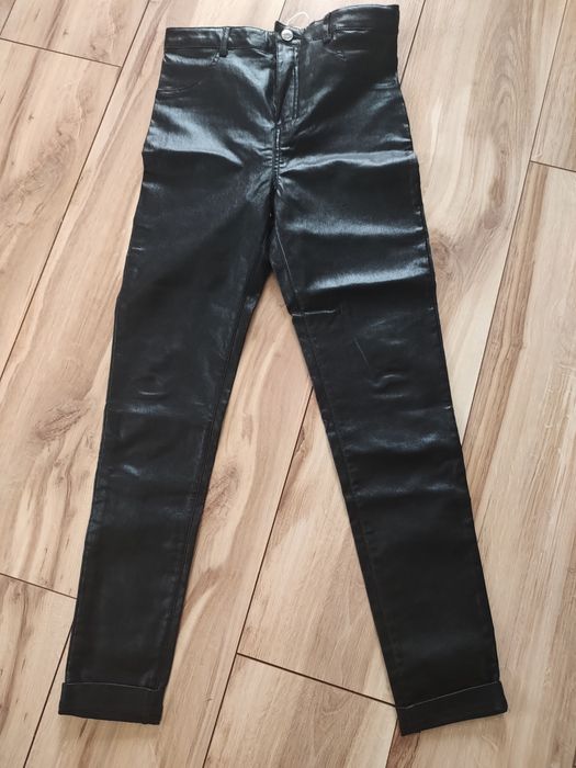 Spodnie połyskujące dziewczęce Sinsay r.158