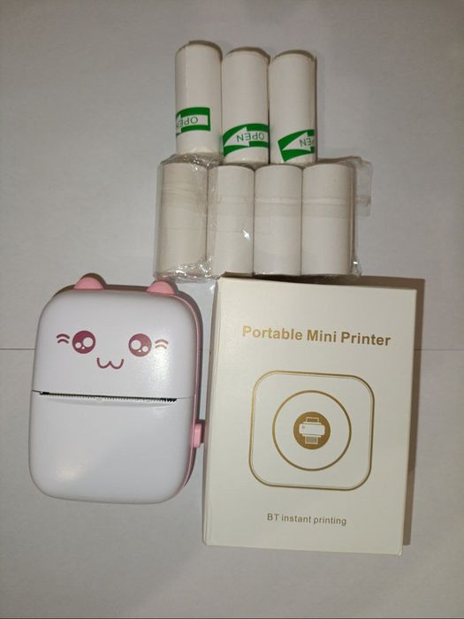 Міні принтер котик