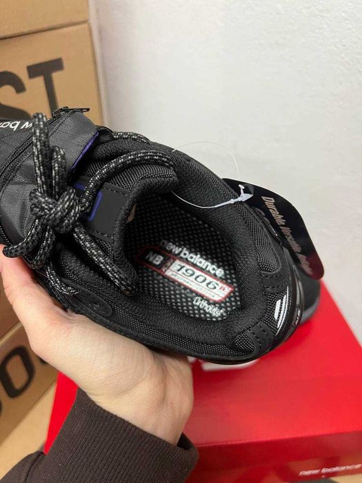 Мужские кроссовки New Balance 1906R Pocket Cordura "Black-Grey" 40-45