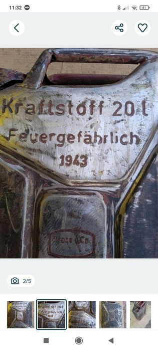 Kanister Wermacht 1943r