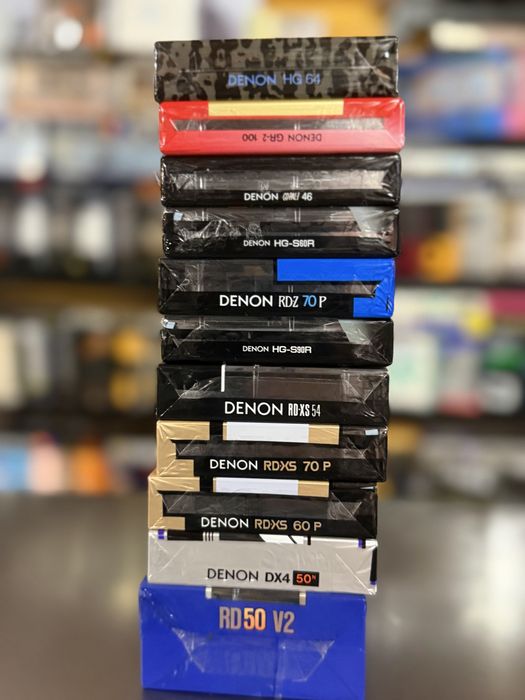 Продам аудио кассеты Denon