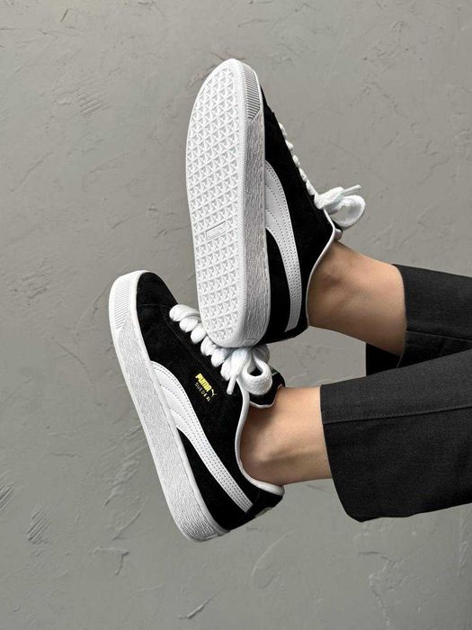 Кросівки Puma Suede XL Classic Black/White premium