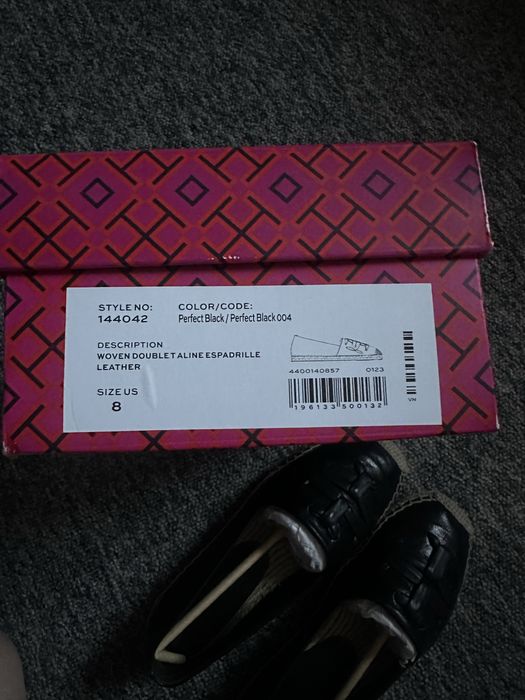 Espadryle Tory Burch
