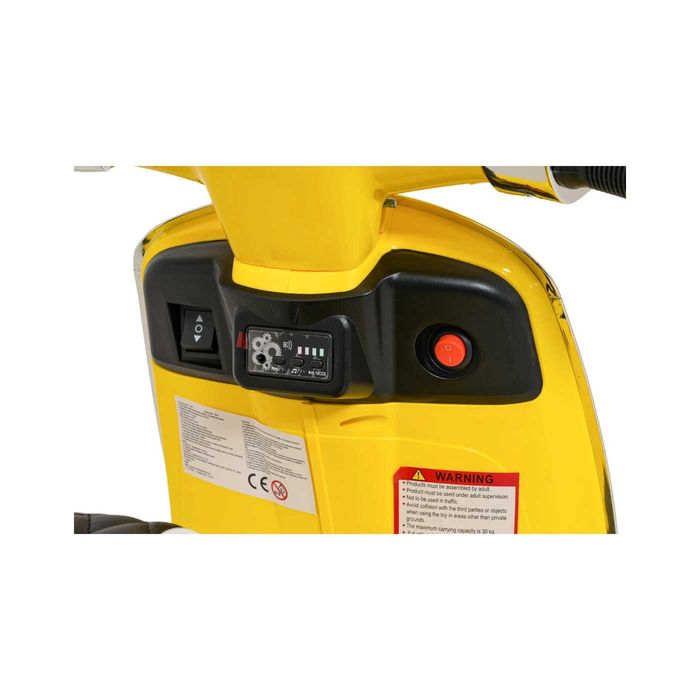 Skuter Vespa ROMA Auto na akumulator motor motorek Pojazd dla dzieci