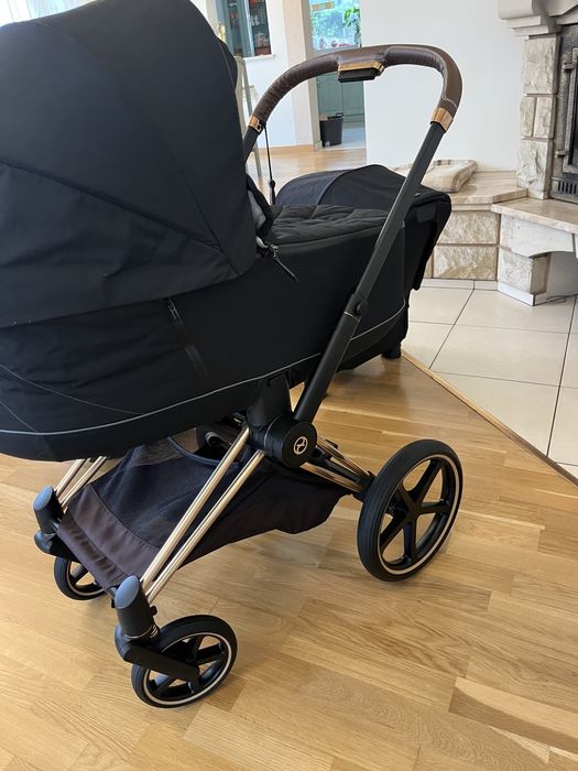 ZADBANY cybex priam 2.0 rose gold 3w1 gondola spacerówka fotelik samochodowy cloud Z