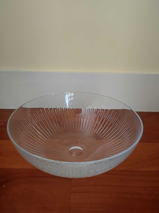 Taça saladeira em cristal Atlântis