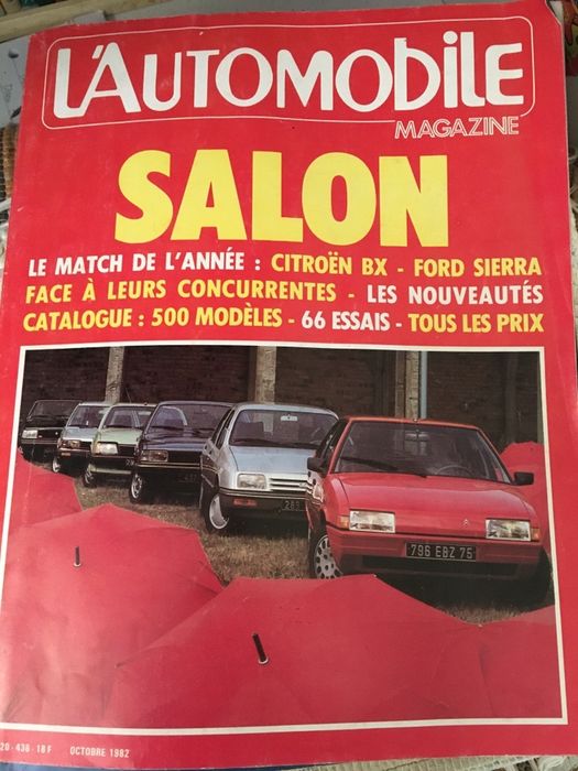 Revista-Lautomobile-Toutes Les Voitures Du Monde 86/87