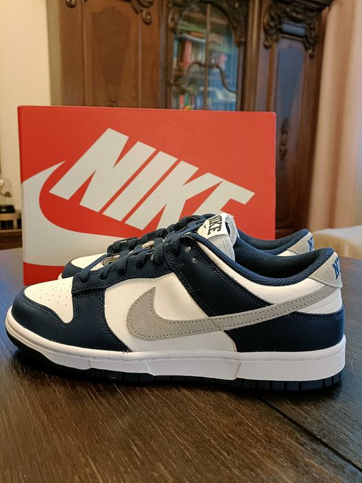 Buty Nike Dunk Low Summit White Midnight Navy rozmiar 44 wkładka 28 cm