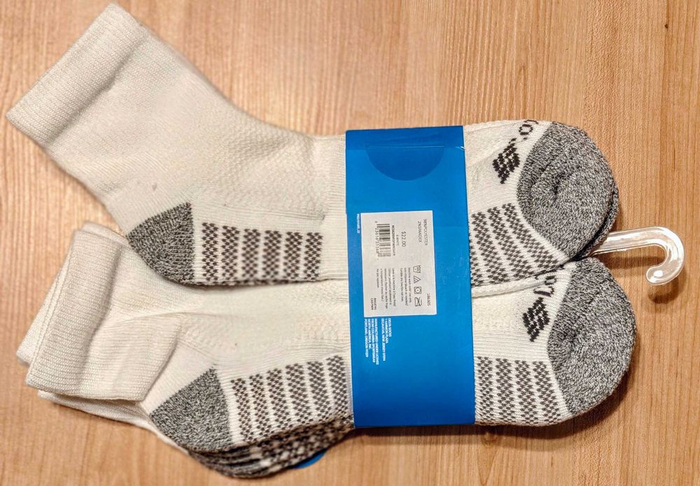 Columbia skarpety męskie 6 par sportowe Athletic Quarter nowe USA