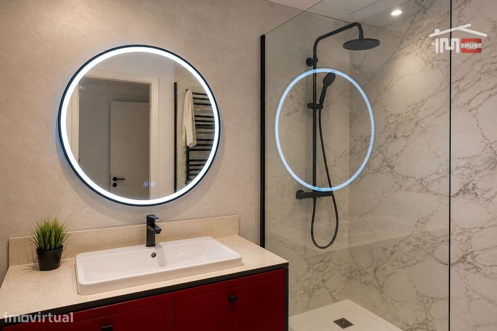 Apartamento T2 Parque das Nações - Varanda e Vista rio coz/equip