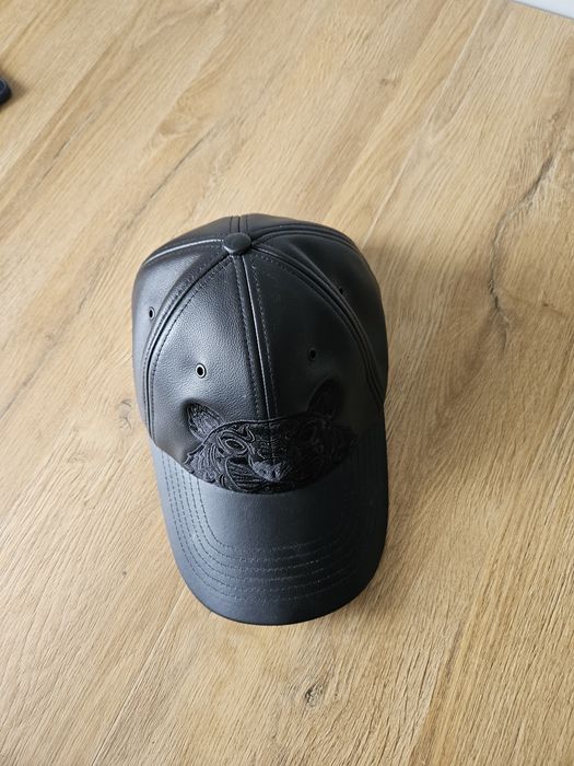 Oryginalna czapka KENZO skórzana