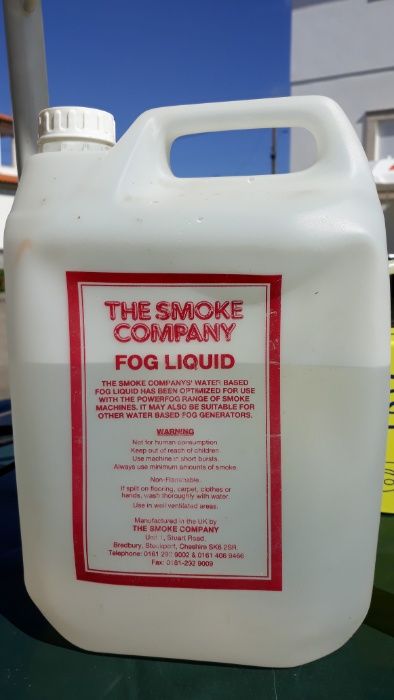 Máquina de Fumo PowerFog Jazz ll + Líquido