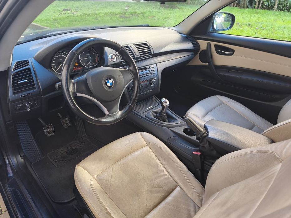 BMW 118d coupé preto