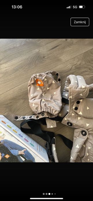 Nosidło Tula szary.