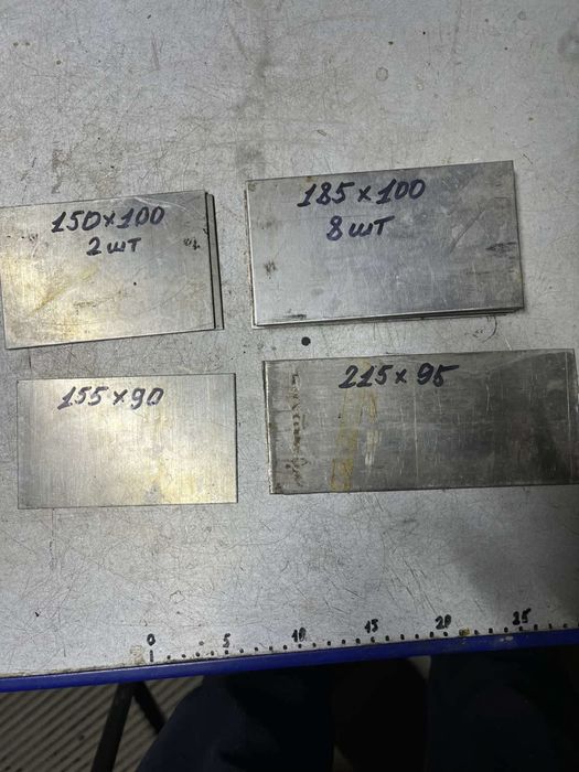 Листы нержавейки разные