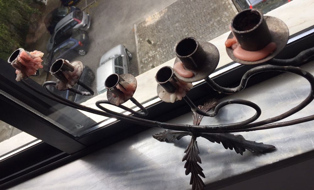 Candelabro artesanal