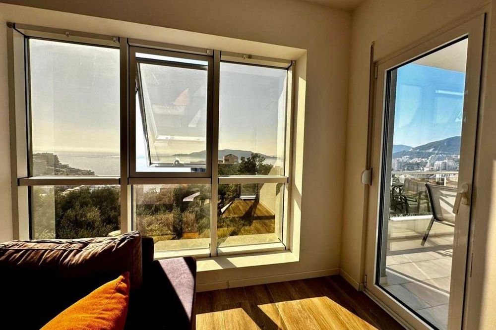 Меблированная Квартира 1+1 с Видом на Море, Рафаиловичи Черногория