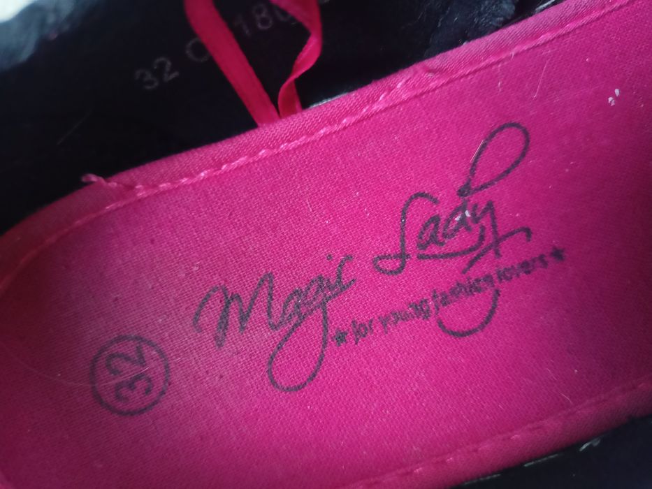 Buciki 32  Magic Lady z koronką