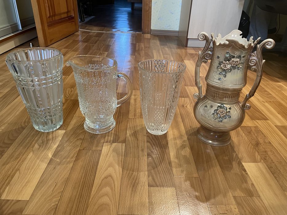 Ваза хрустальная