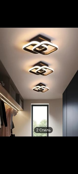 Сучасний LED світильник, люстра