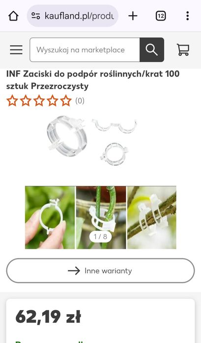 Zaciski do roślin pomidorów/ winogron