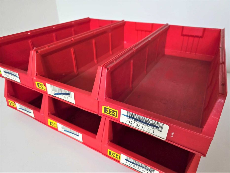 Pojemnik Plastikowy Kuweta Skrzynka Kosz Box Magazyn Warsztat Garaż