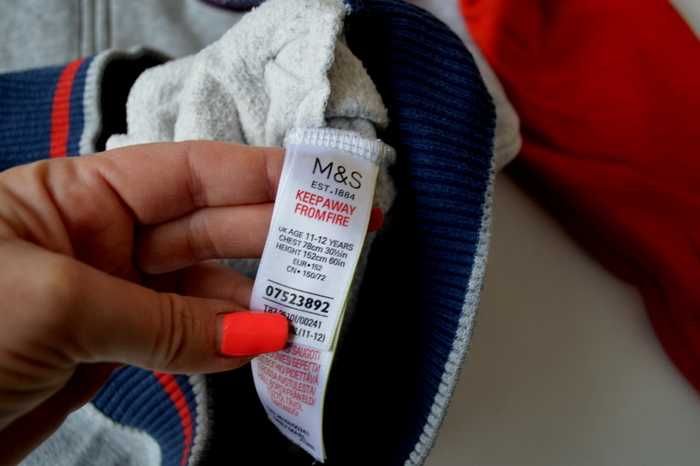 T4 M&S Bluza 146-152cm 11-12lat Bejsbolówka