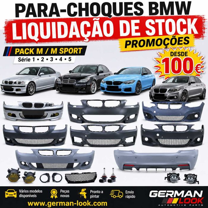 Para-choques BMW Pack M M Sport M-Tech E36 E46 E90 F20 F30 F10 G20 | Série 1 2 3 4 5 | German Look