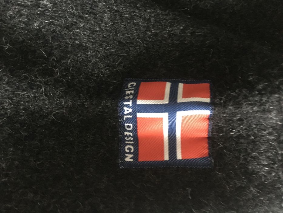 Sweter norweski 100% wełna XXL unisex