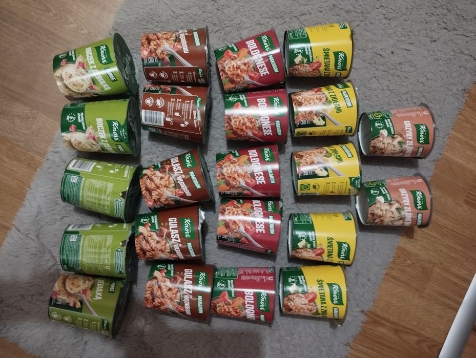 Gotowe zupki Knorr 22 sztuki