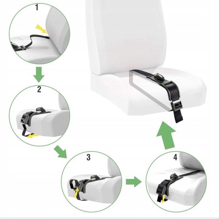 Adapter do pasów samochodowych dla kobiet w ciaży