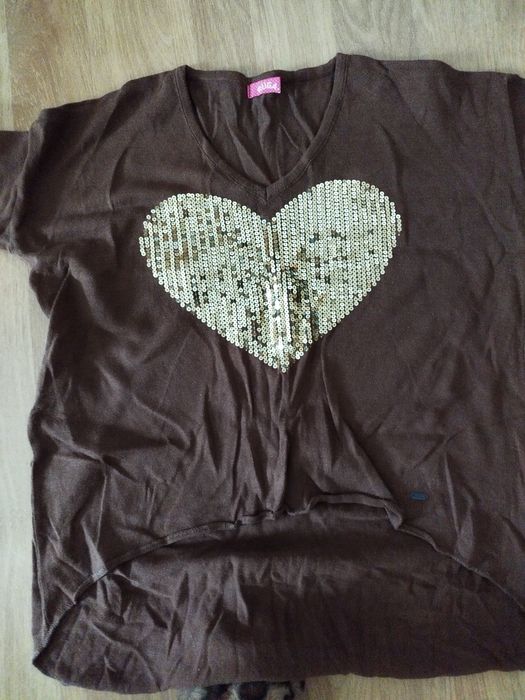 Camisola Ruga com lantejoulas