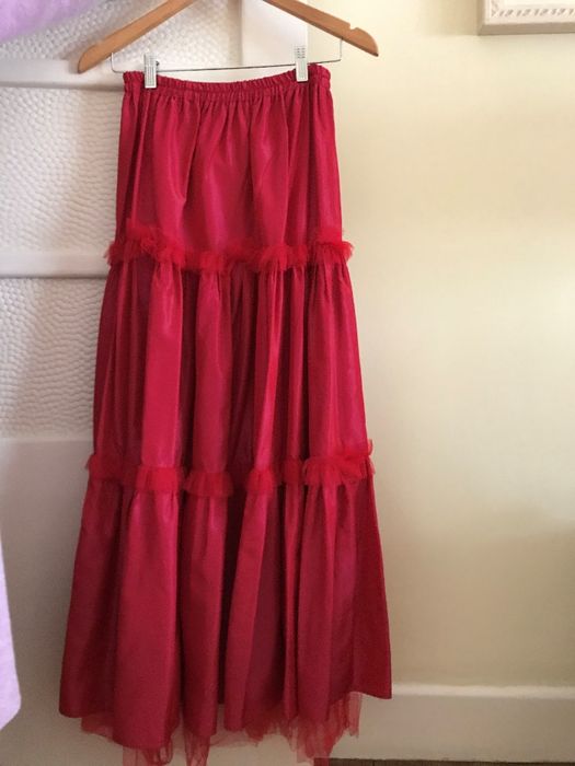 Vestido Vermelho de cerimónia