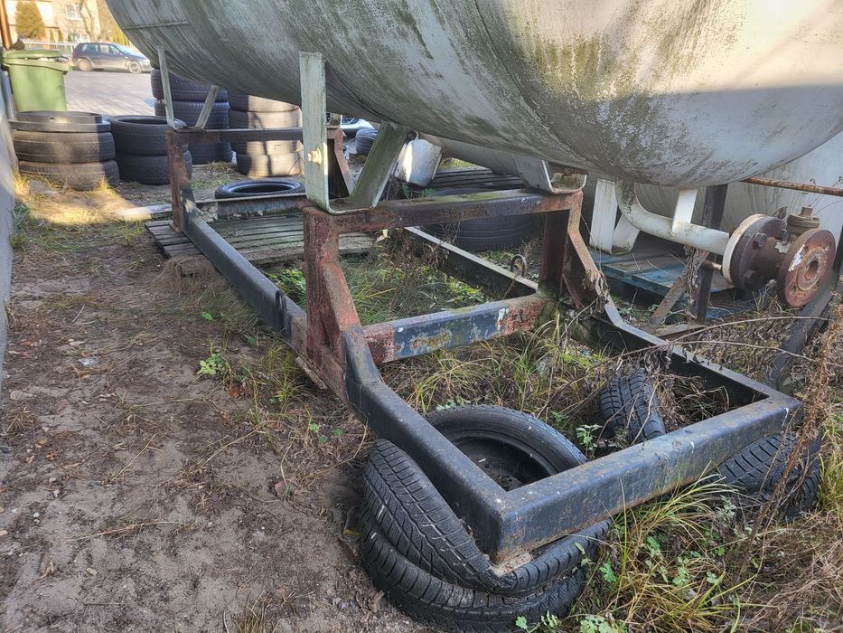 Podstawa, rama drabinka zbiornik 4850 LPG propan