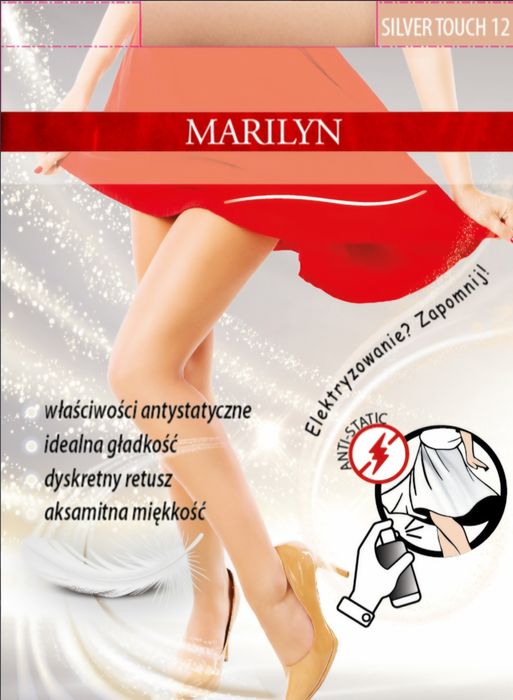MARYLIN rajstopy Silver touch roz.S NOWE +gratis