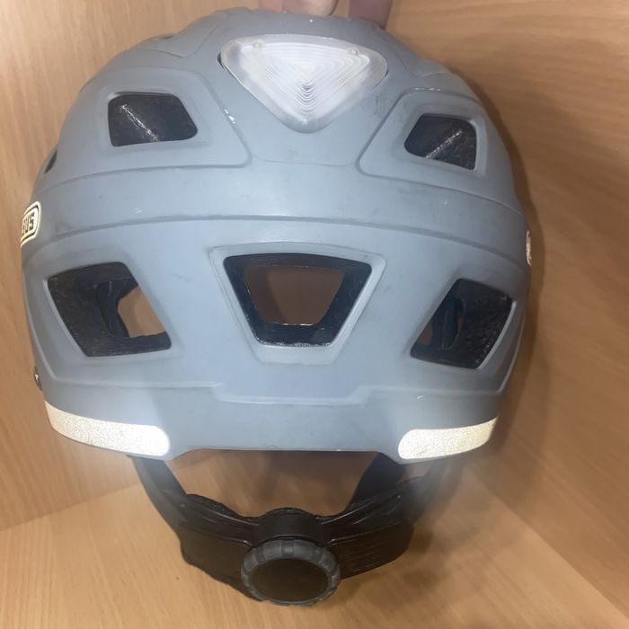 Велосипедный шлем Abus HYBAN concrete grey (размер 52-58см)