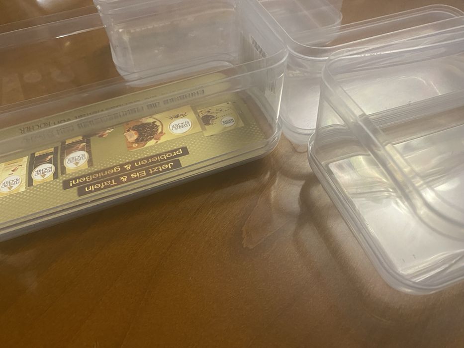 Упаковки з під Ферреро Роше. Коробочки органайзери.